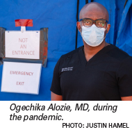 Ogechika Alozie MD posed by tent_credit Justin Hamel_with captionNEW